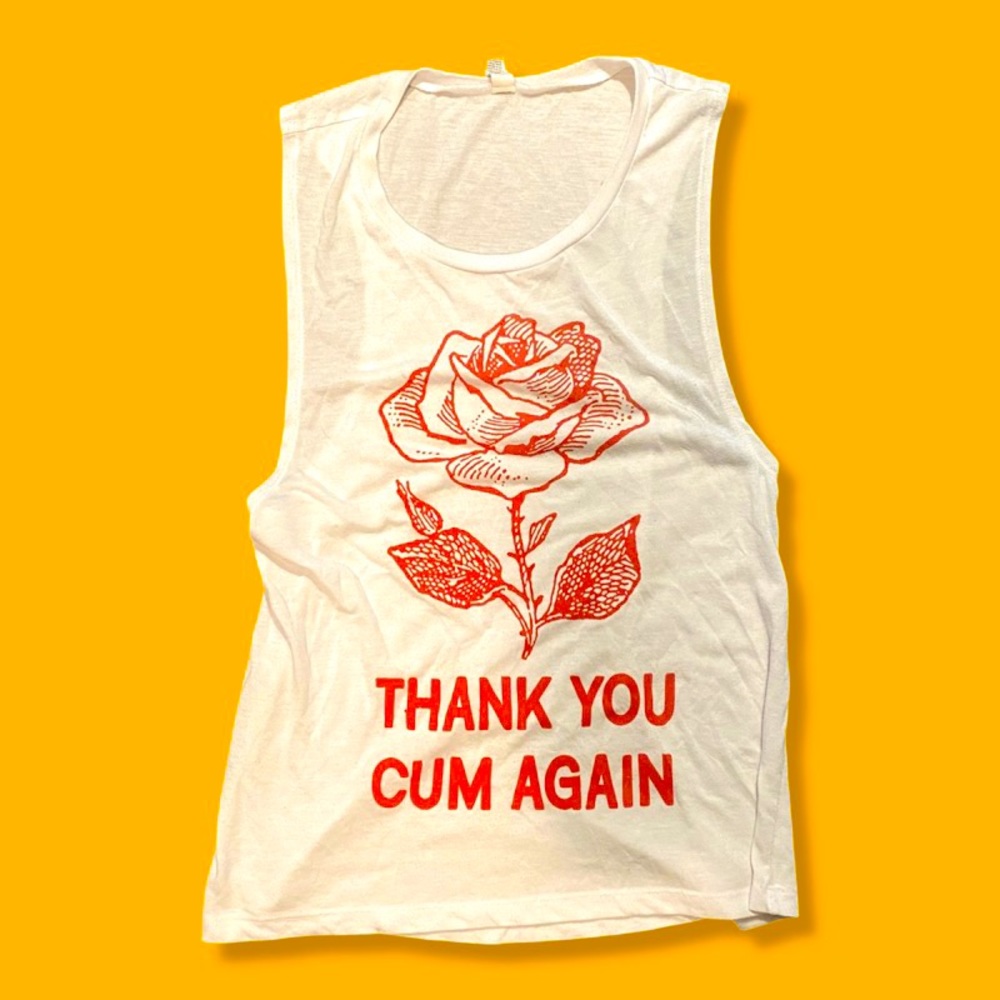 Thank u Cu* again muscle tee
